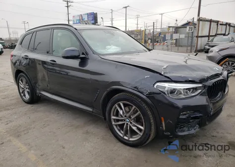 2021 BMW X3 Sdrive30I из США, поврежденный, VIN 5UXTY3C07M9E82696
